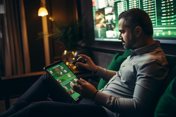 Tampilan metode pembayaran titik bet menampilkan ikon DANA, OVO, GoPay, dan opsi transfer bank
